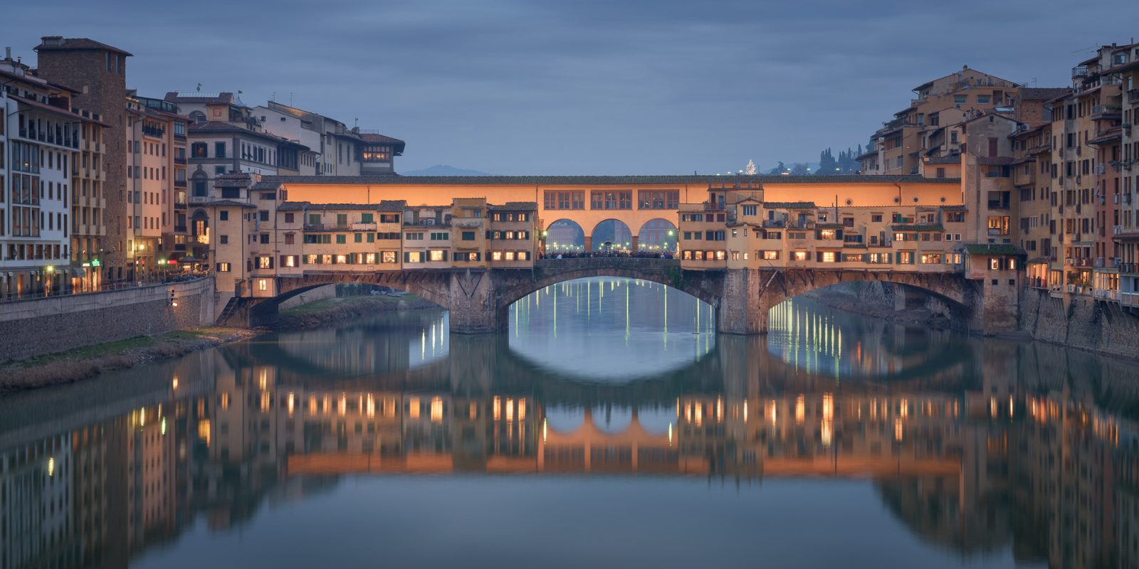 Ponte Vecchio Low-Angle Perspective