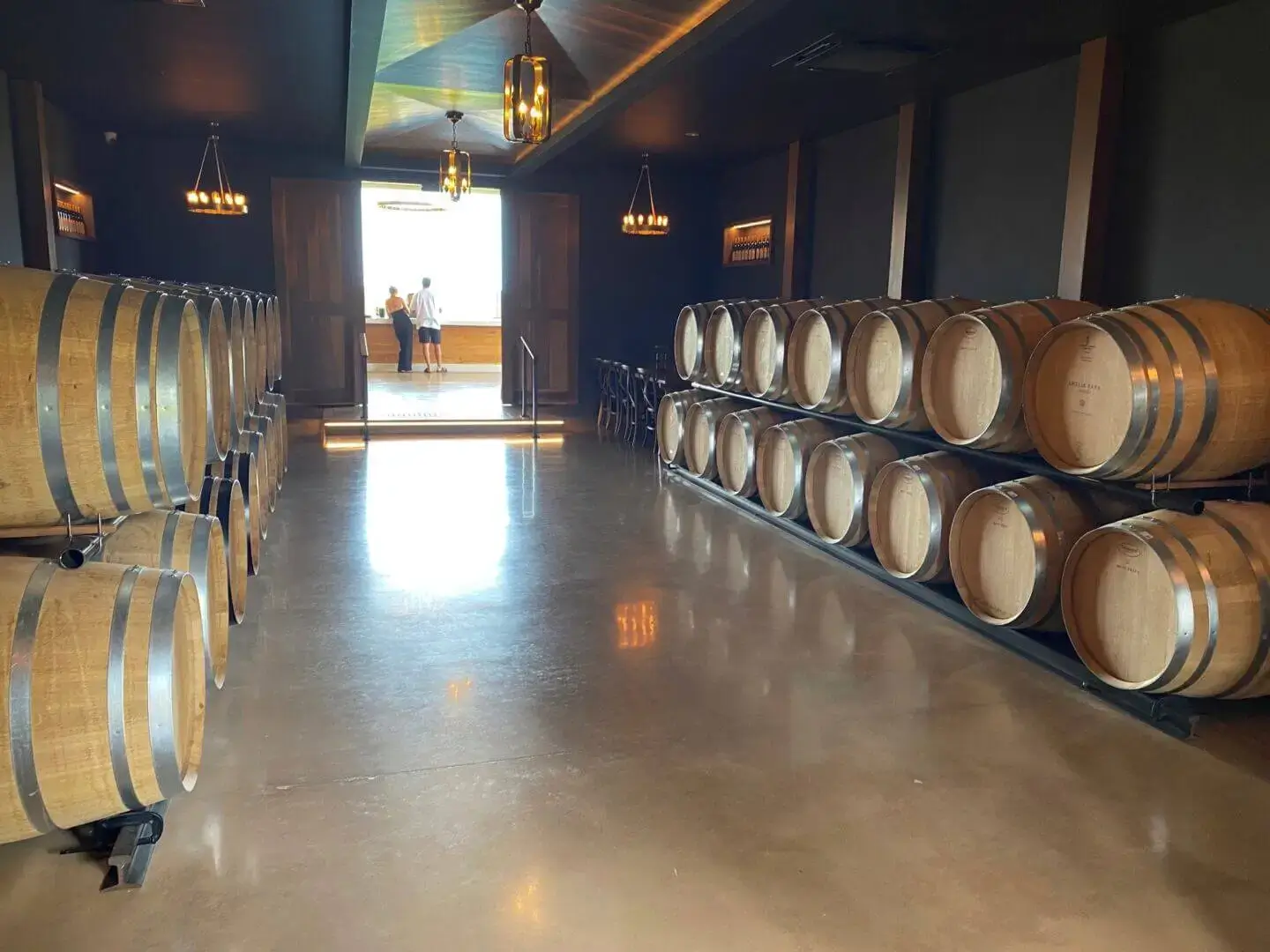 Winery Barrel Room
