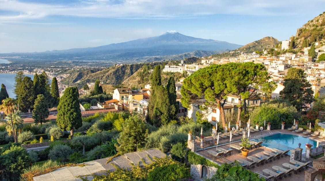 Taormina Public Gardens Terrace