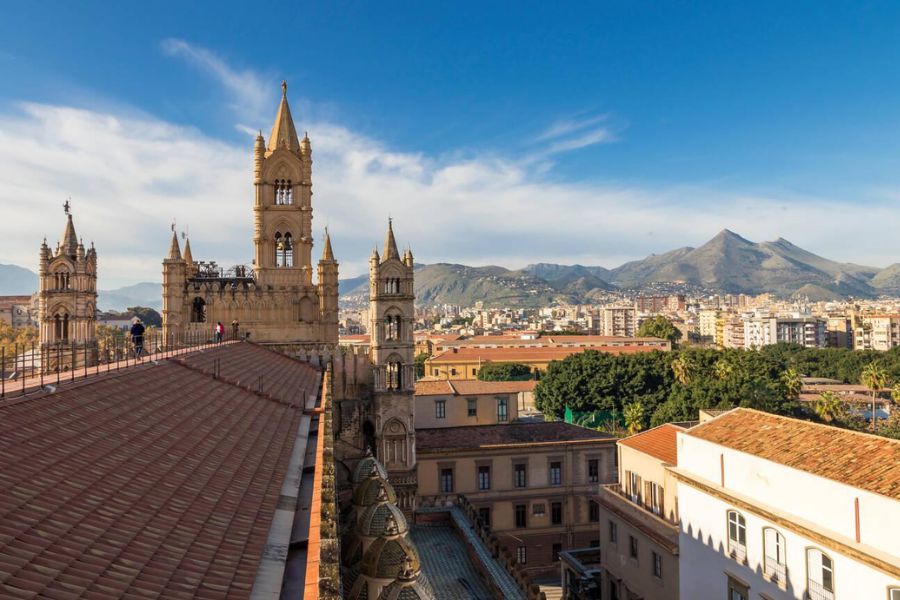 Palermo Cathedral Terrace