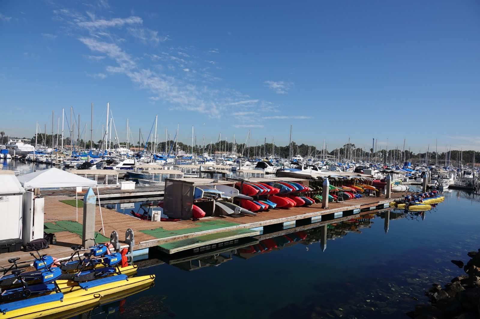 Quivira Basin Dock
