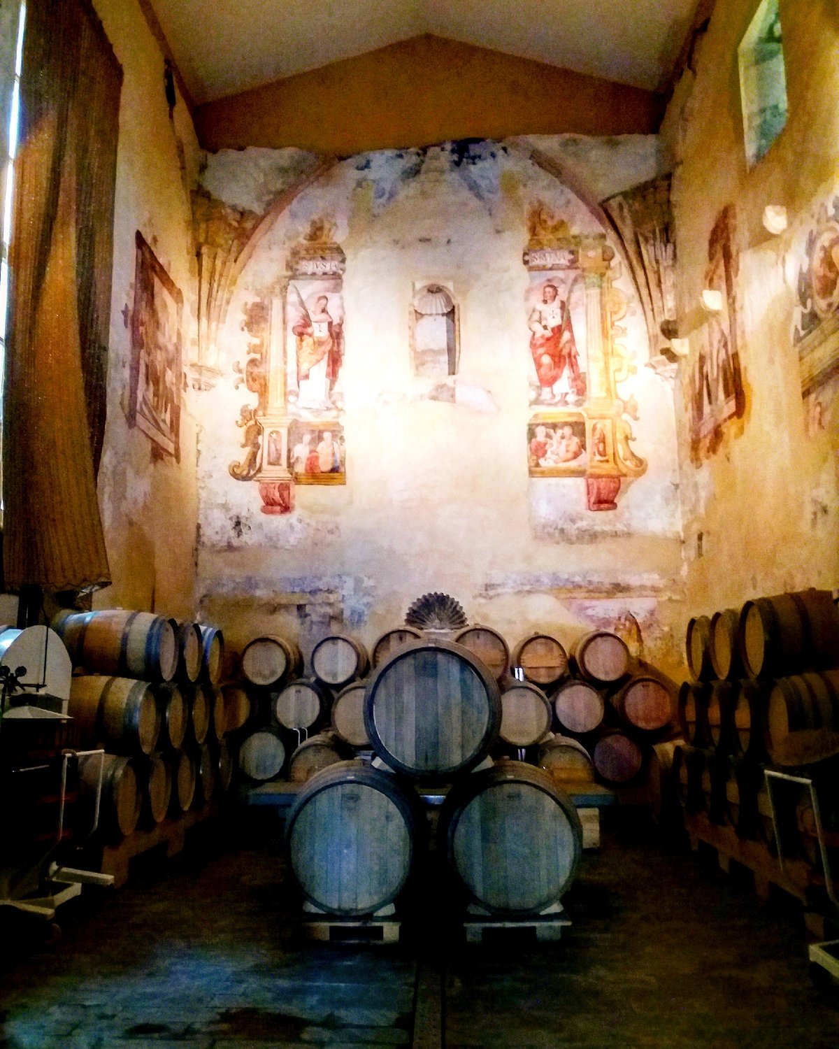 Winery Barrel Cellar
