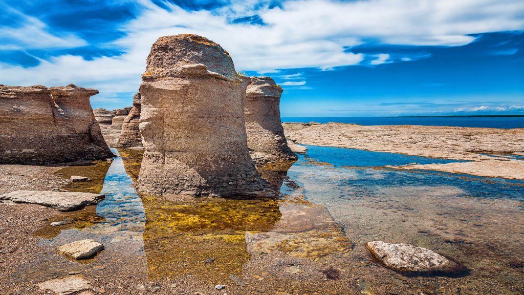 Coastal Limestone Formations