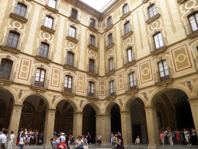 Monastery Courtyard