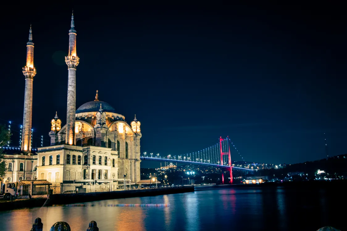 Ortakoy Mosque Terrace