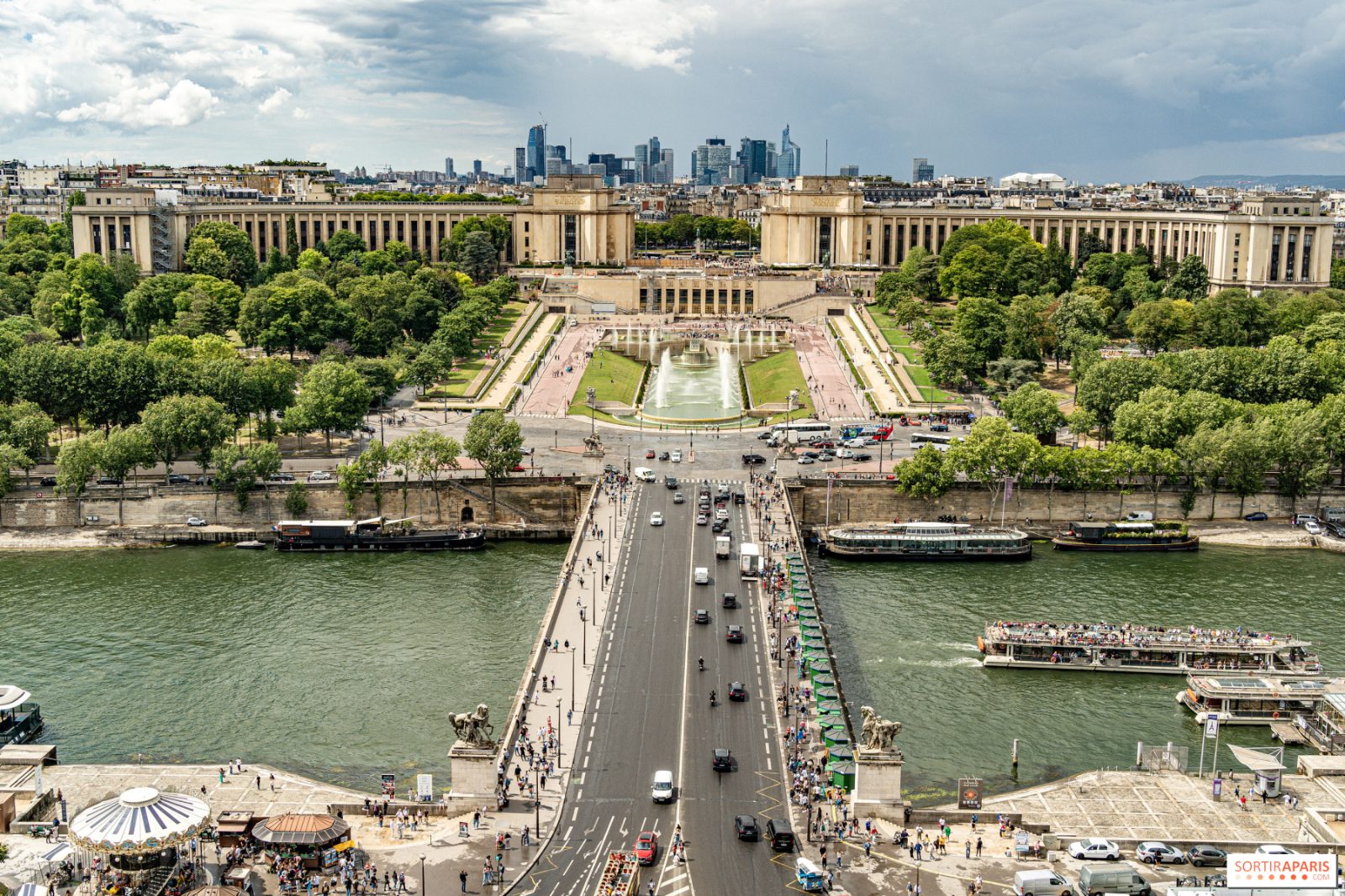 Trocadéro observation angle
