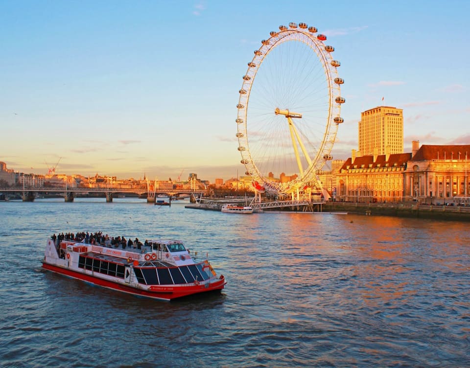 London Eye Silhouette