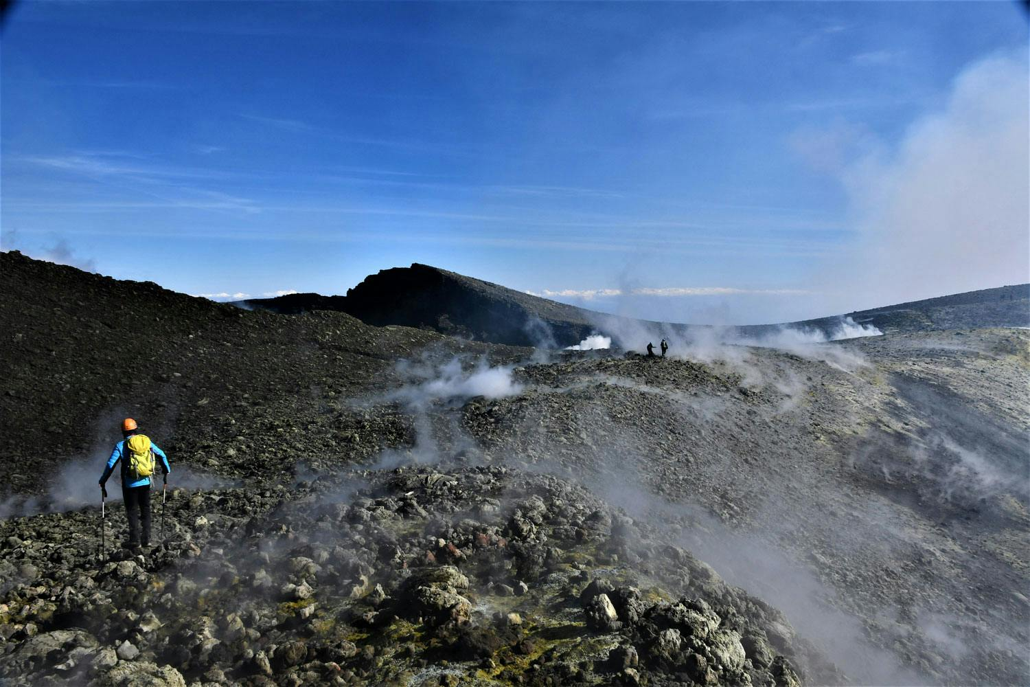 Mount Etna Summit Craters