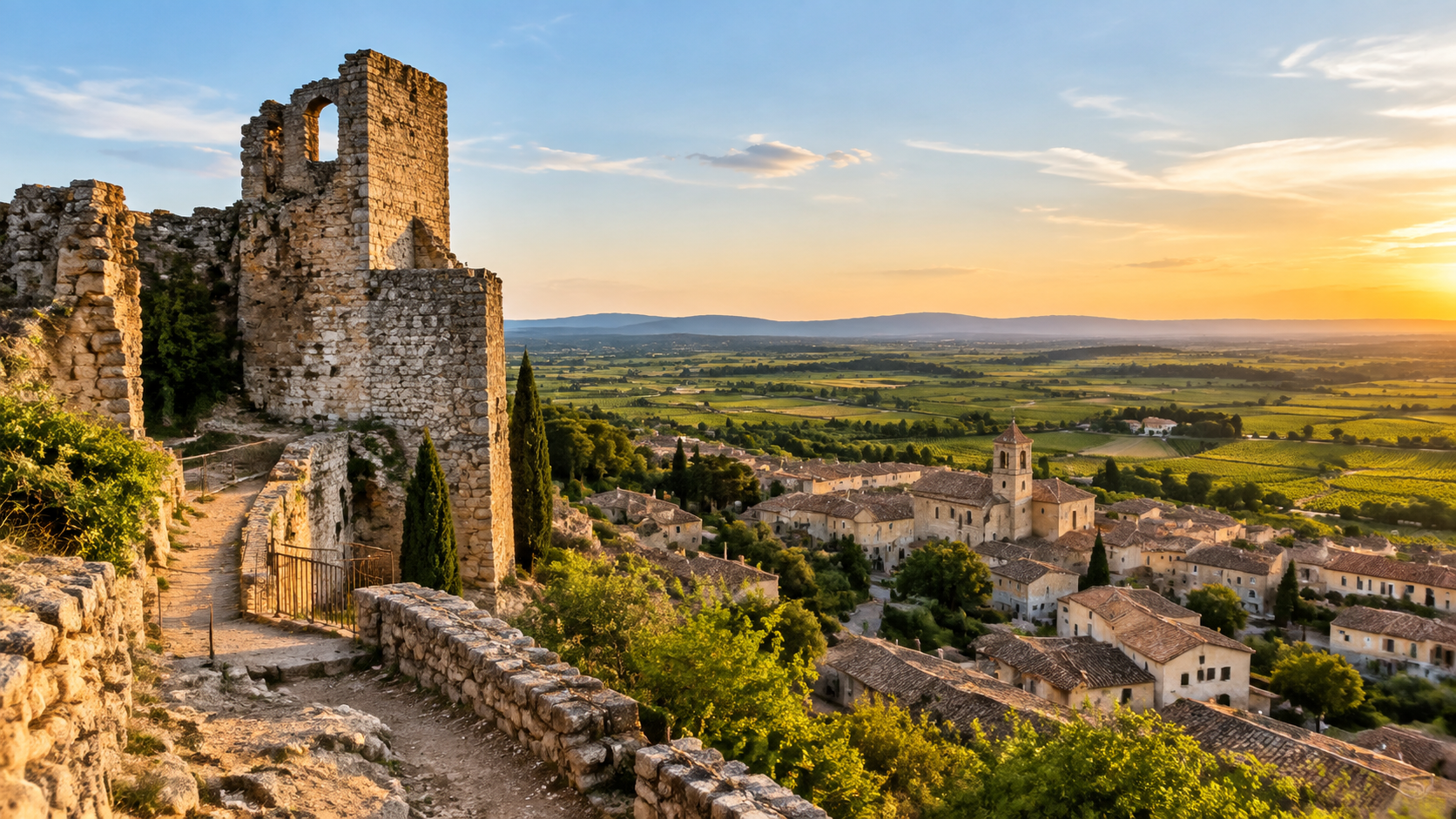 Ruins of the Papal Castle
