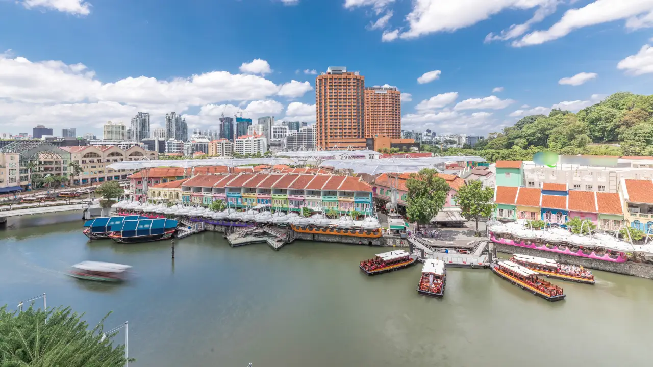 Clarke Quay Pedestrian Bridge