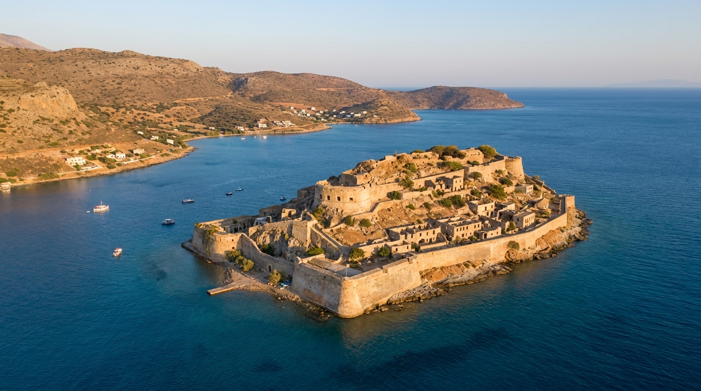 Discover the Island Fortress of Spinalonga