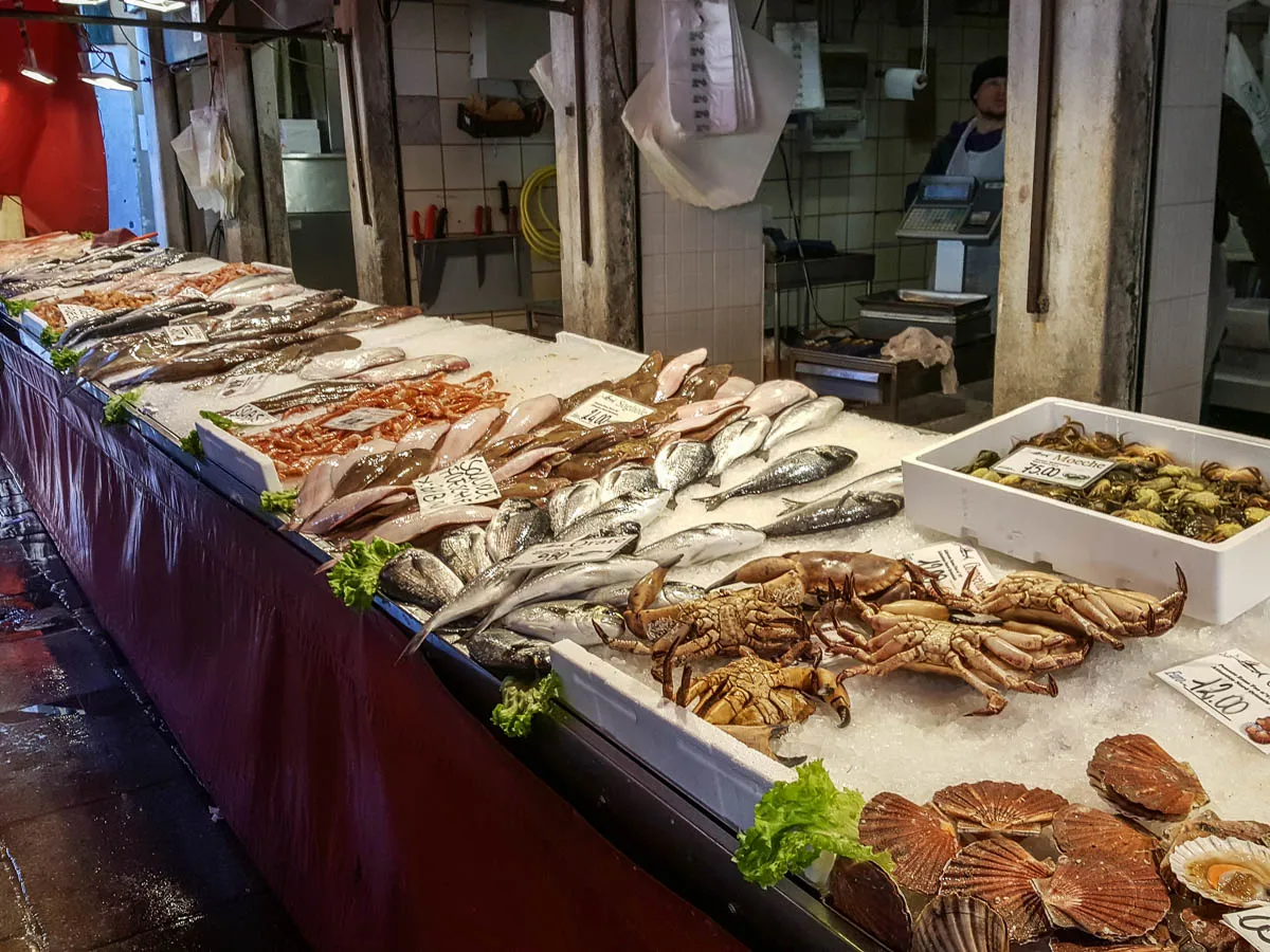 Rialto Market Fish Stalls