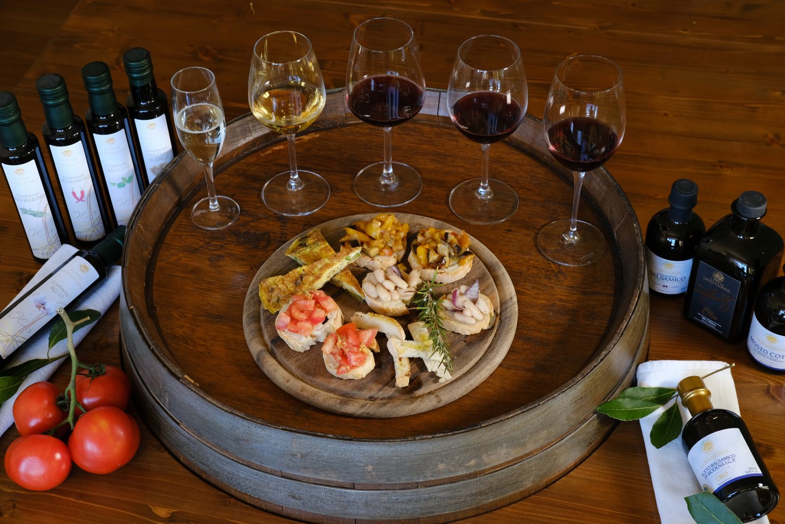Wine Tasting Flight Table