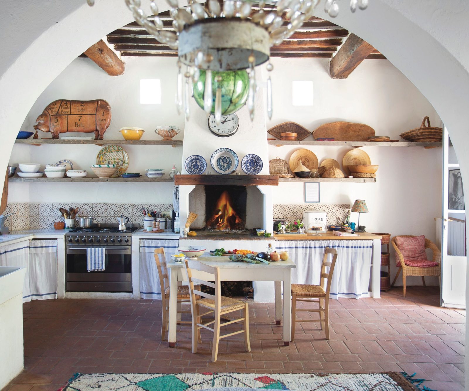 Farmhouse Kitchen Counter