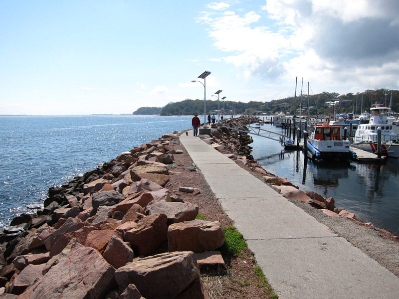 Nelson Bay Breakwall