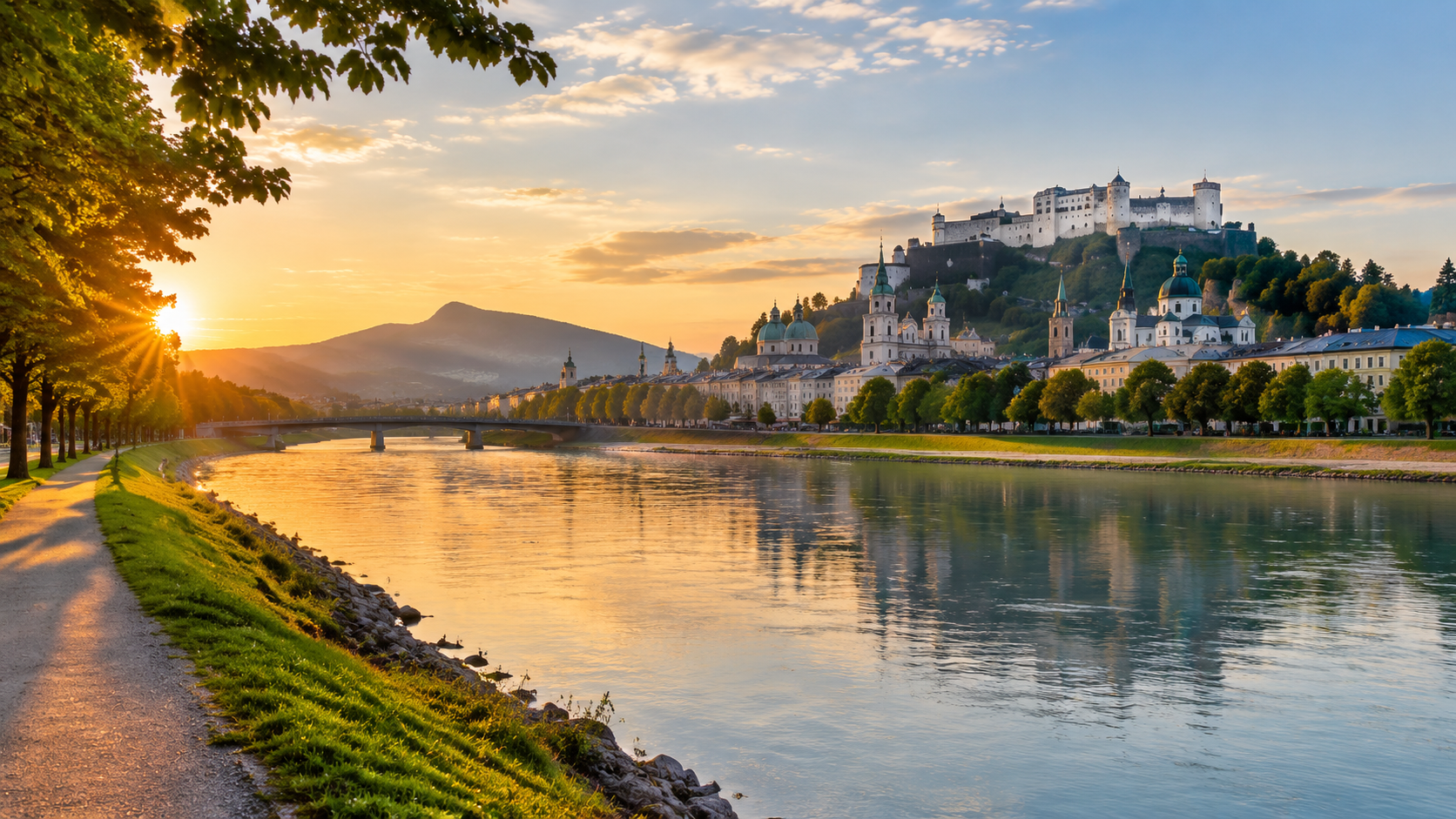 Salzach Riverbanks