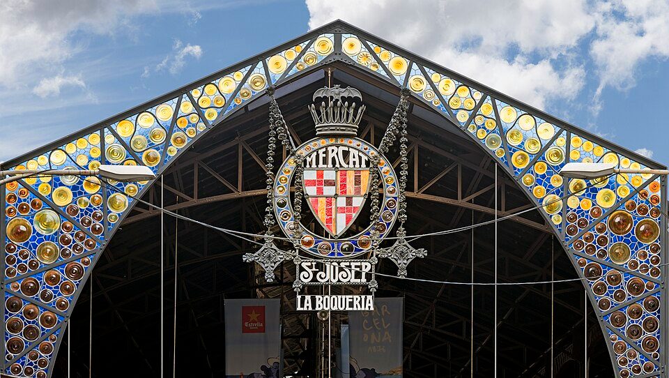 Mercat de la Boqueria entrance