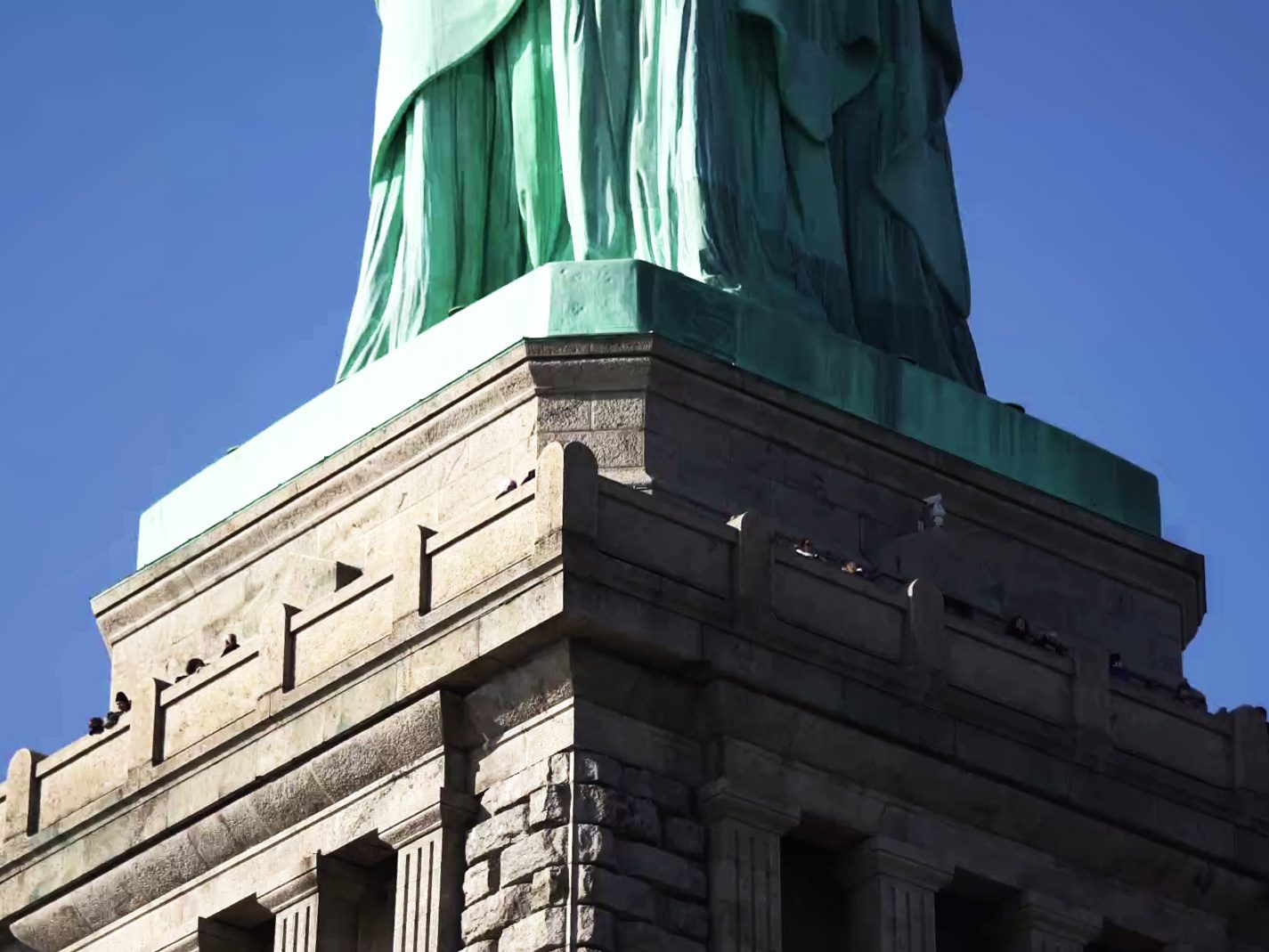 Liberty Island Pedestal Promenade