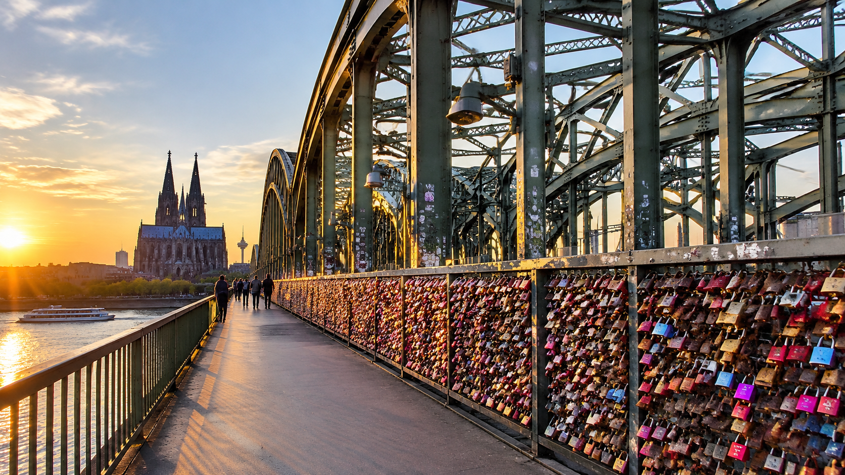 Hohenzollern Bridge Railing