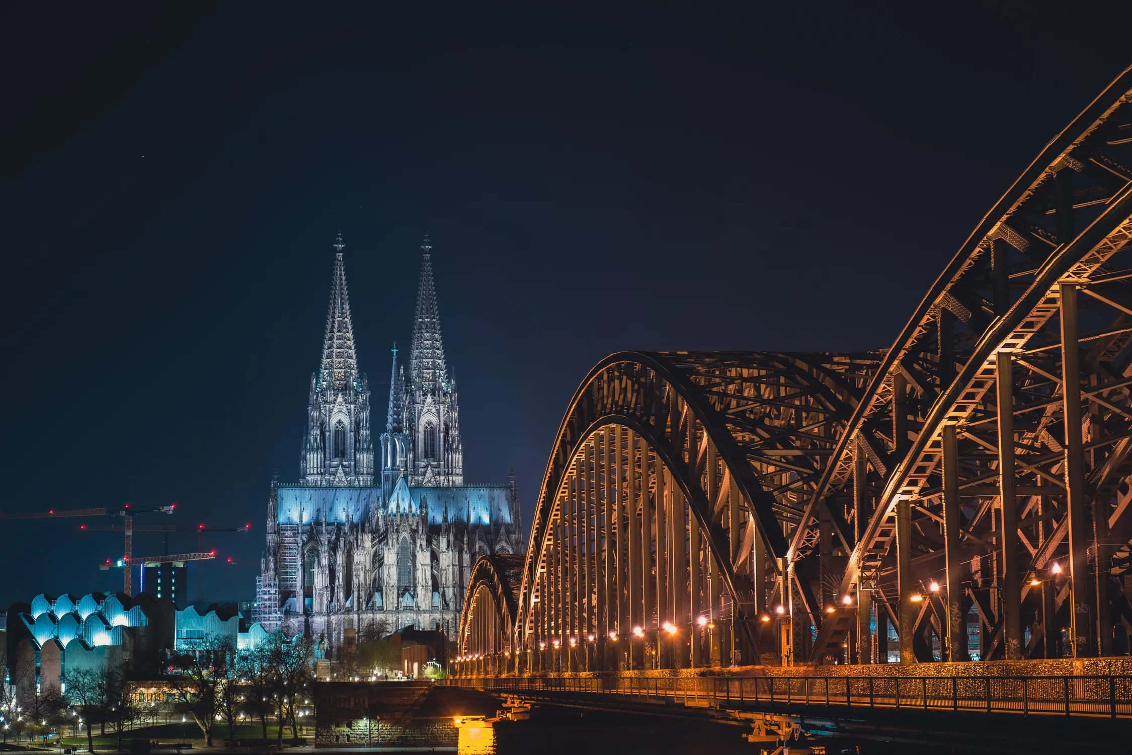 Hohenzollern Bridge Perspective