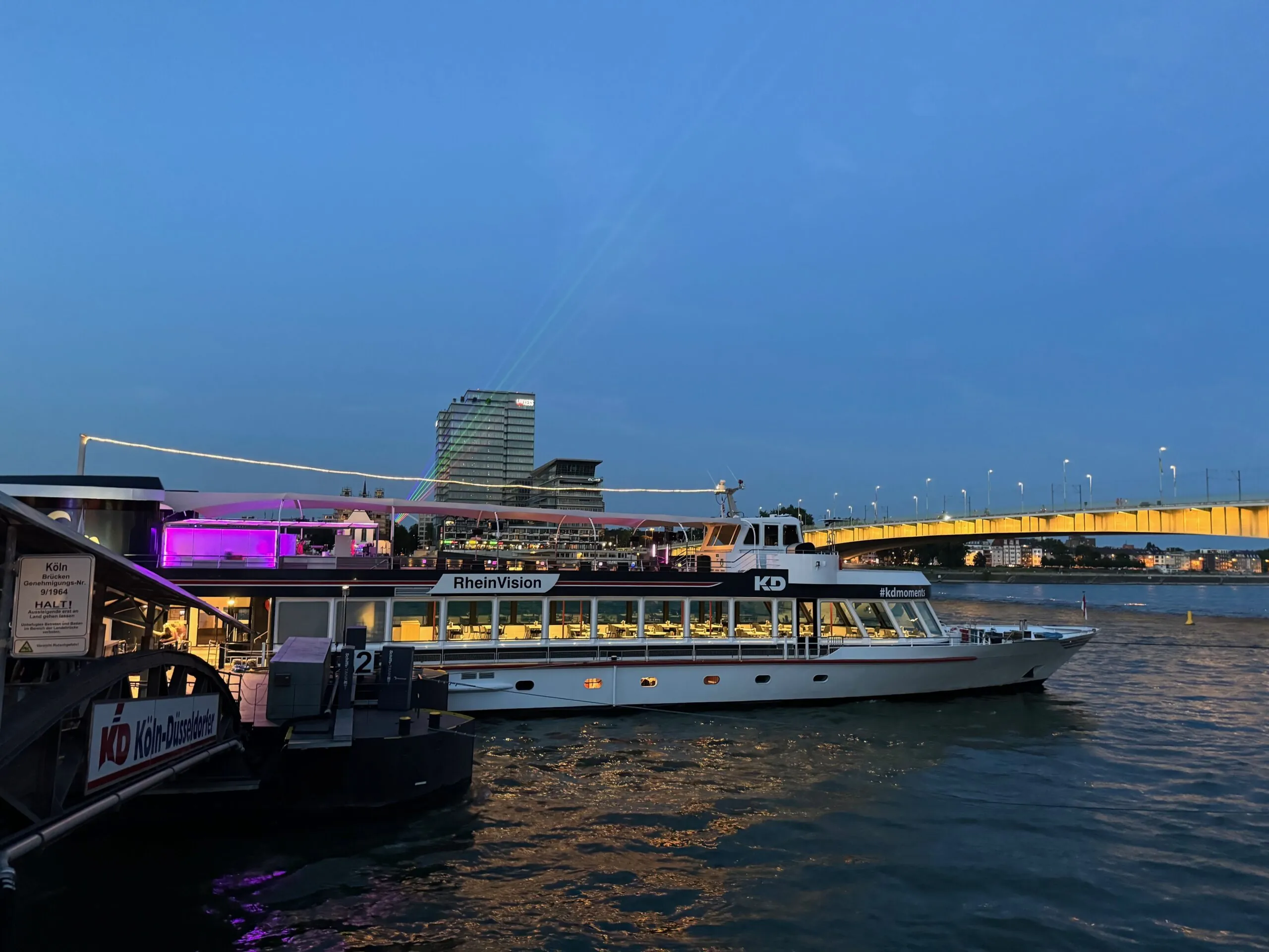 KD landing stage Cologne/Altstadt