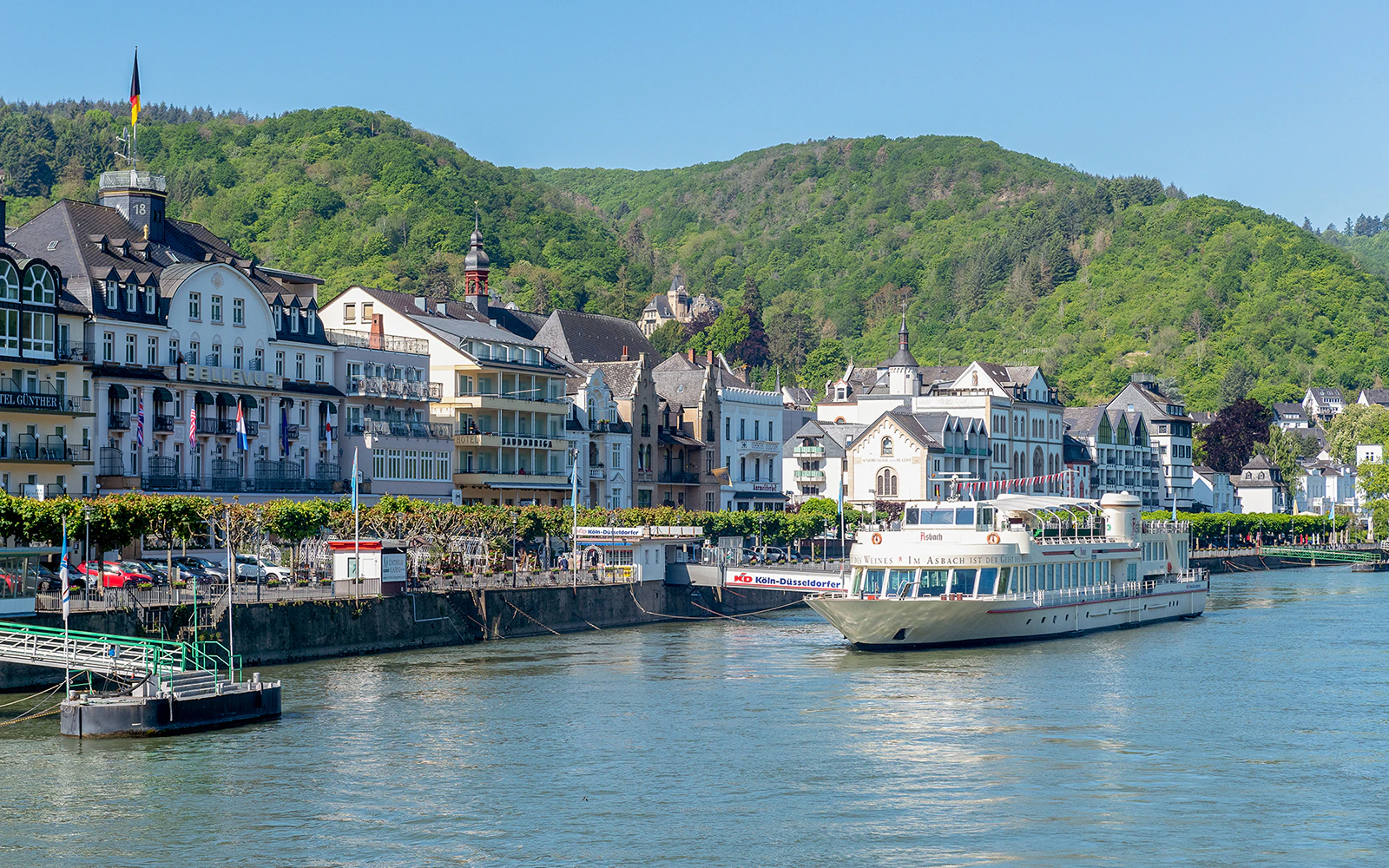 Rhine River Promenade