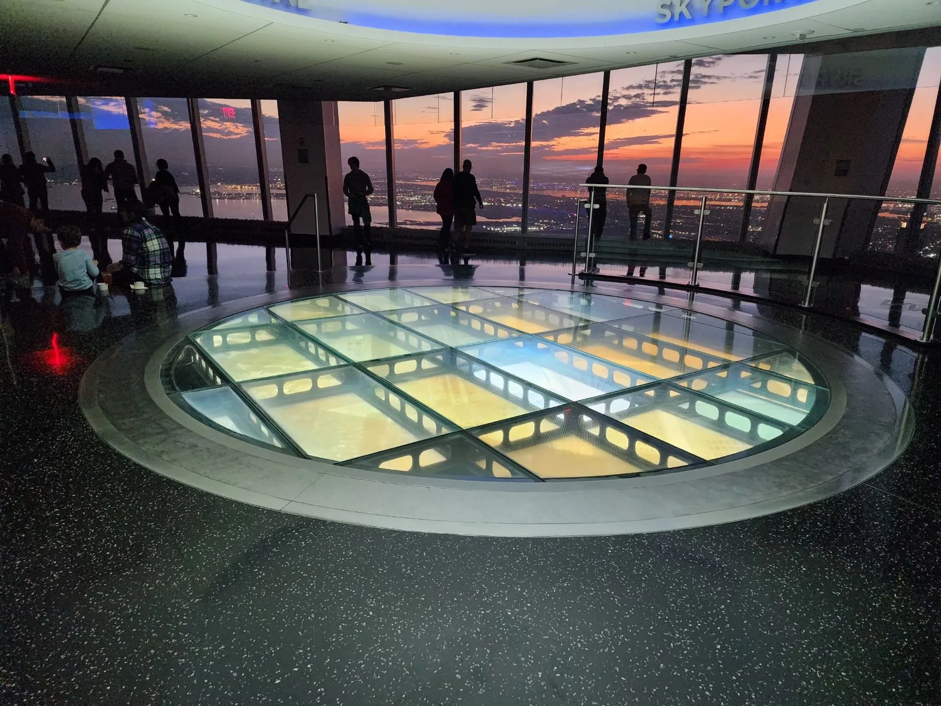 First Level Glass Floor