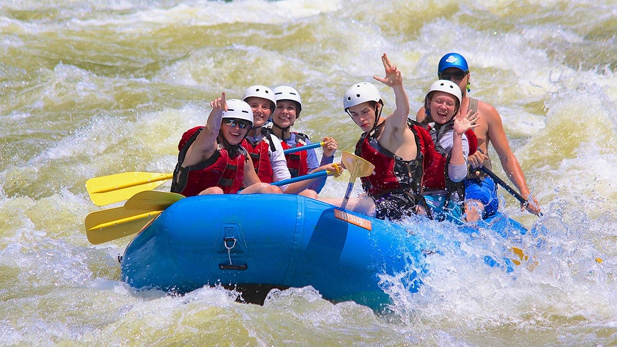 Upper Pigeon River Rafting