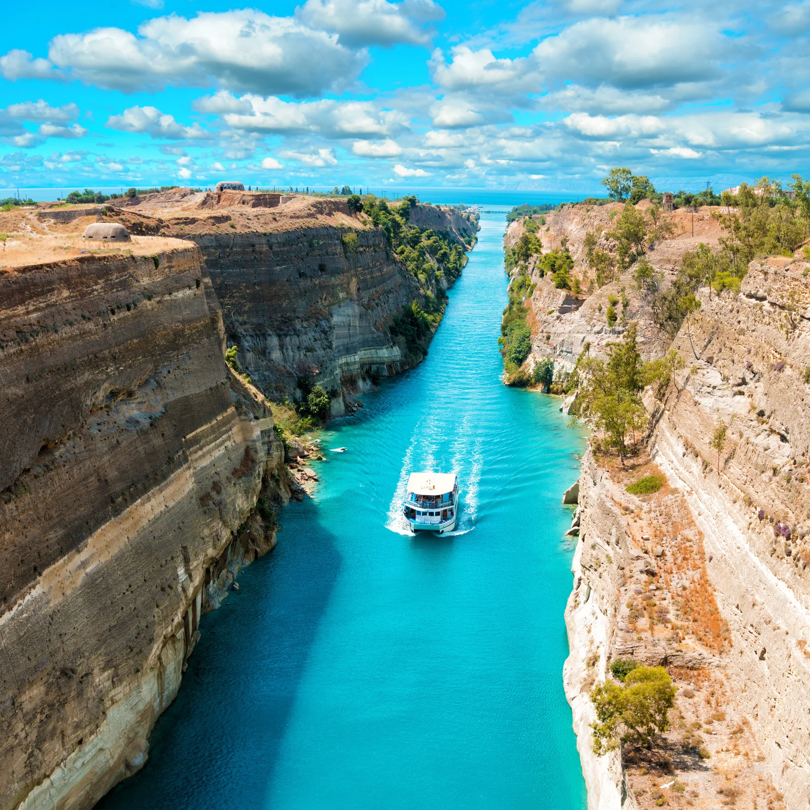 Corinth Canal Boat Tour
