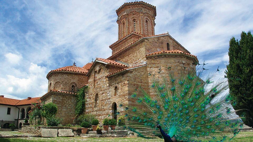 Monastery Courtyard