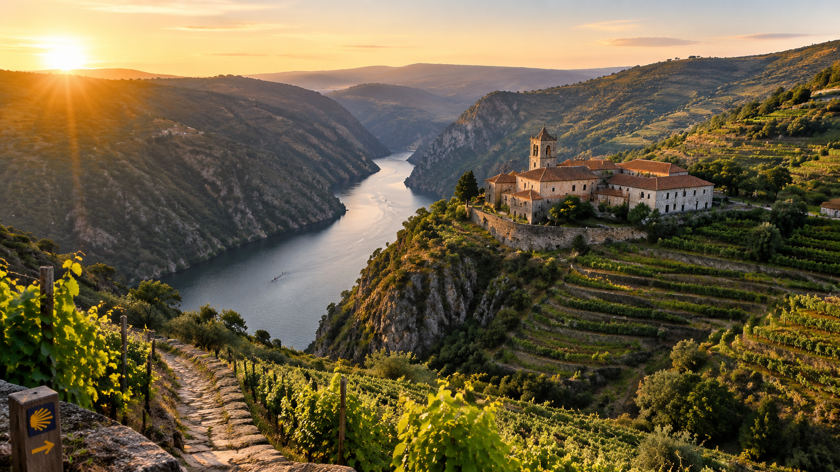 Santiago de Compostela to Ribeira Sacra Day Tours