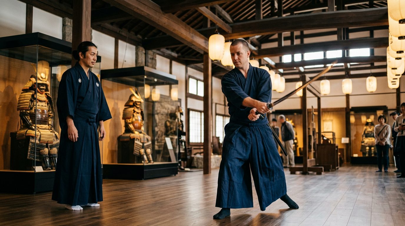 Samurai Sword Lesson Tokyo