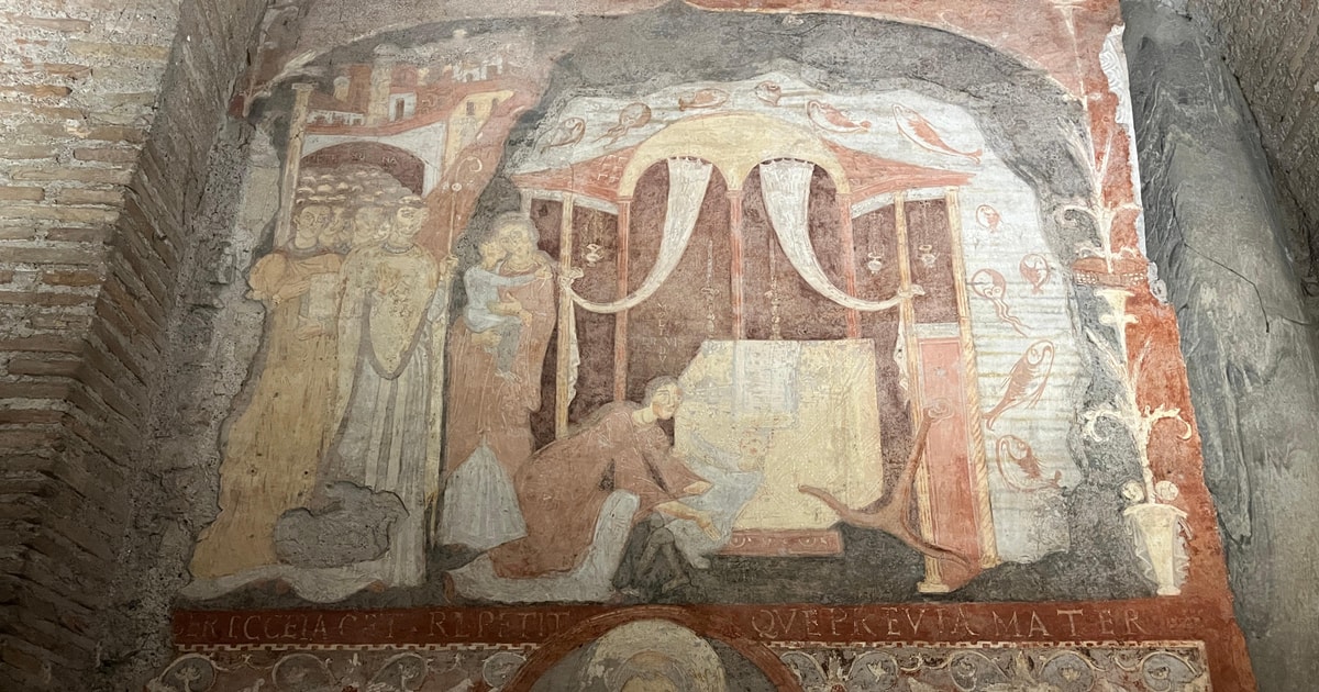 4th-Century Frescoes of St. Clement
