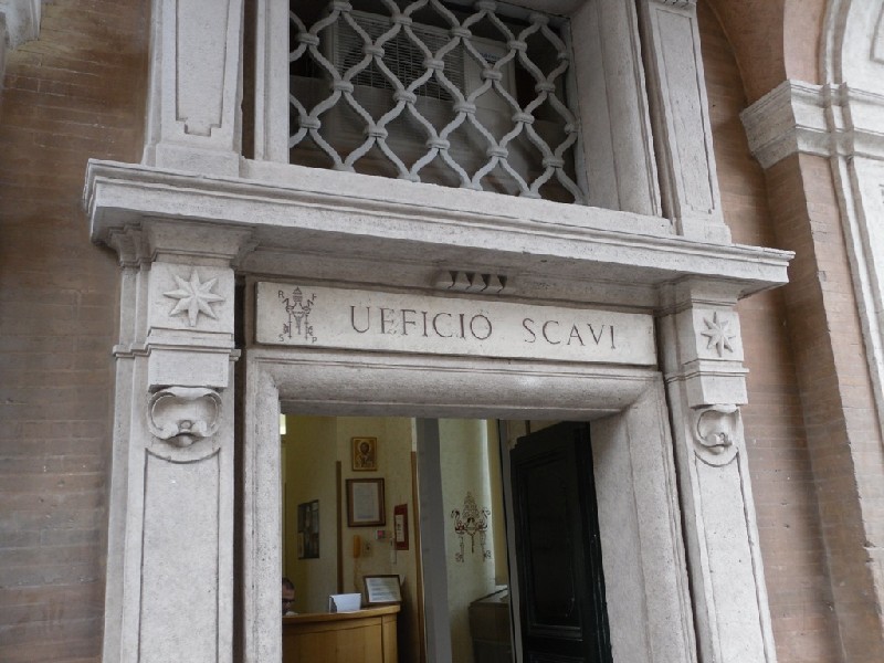 Ufficio Scavi Entrance