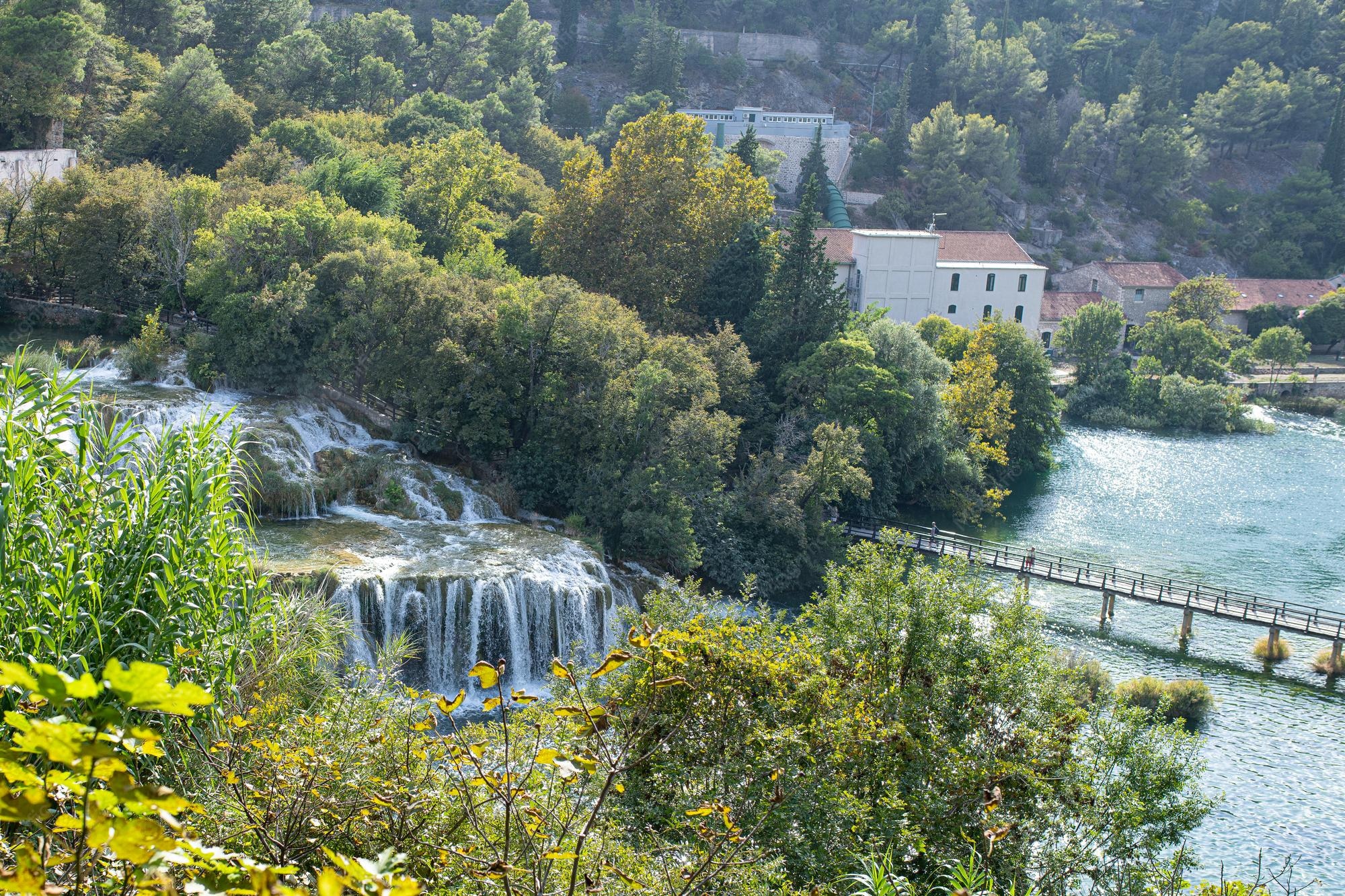Arrive at Lozovac or Skradin entrance