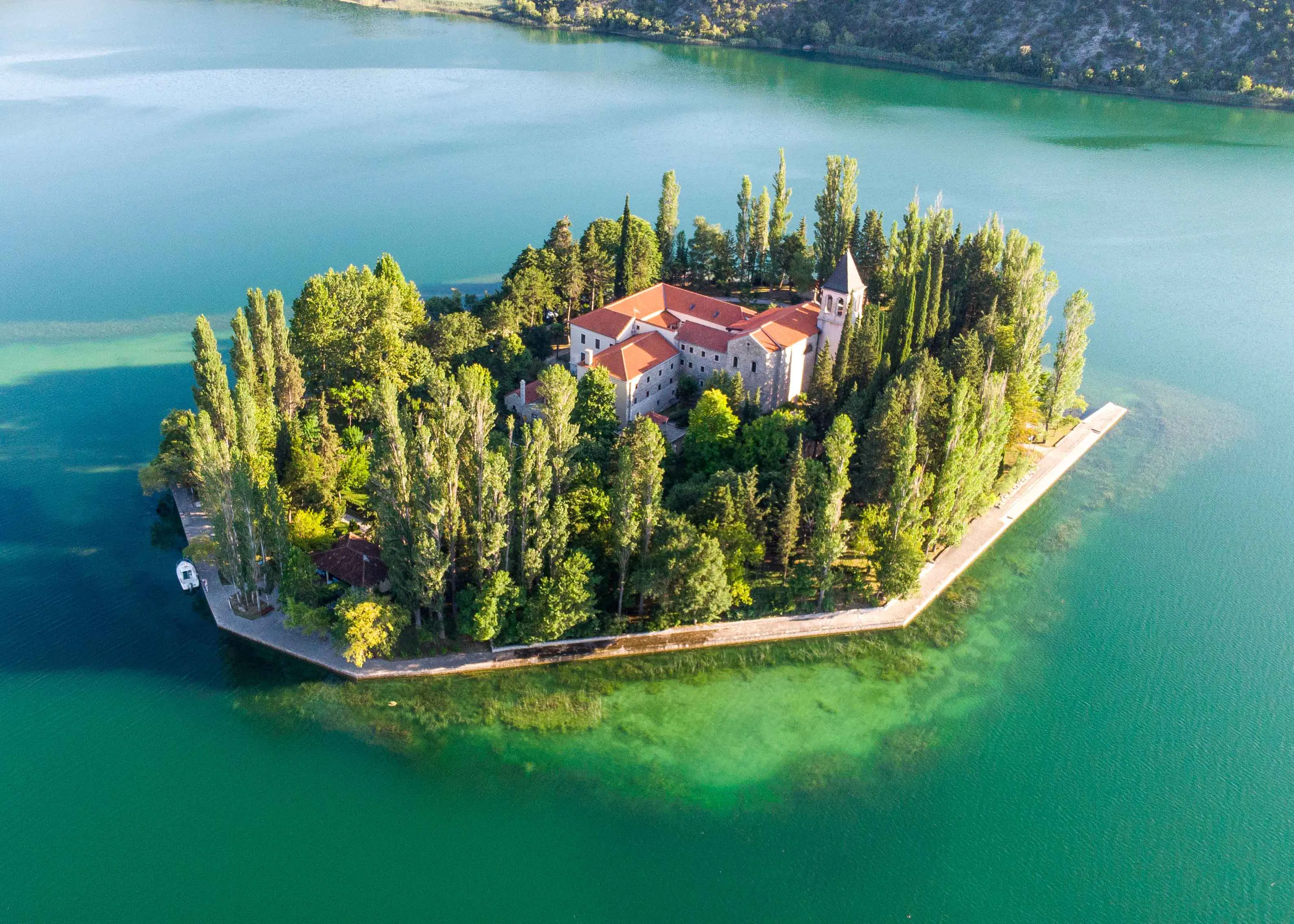 Visovac Island boat excursion (optional)