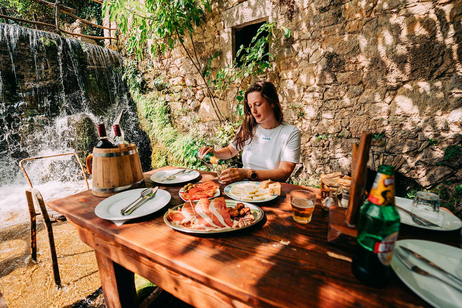 Lunch at Skradinski buk tavern