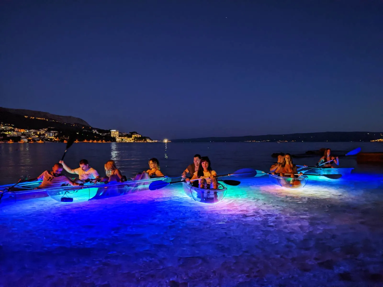 Transparent Tandem Kayaks