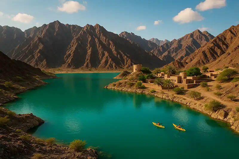 Paddle Hatta Dam on a Kayaking Tour