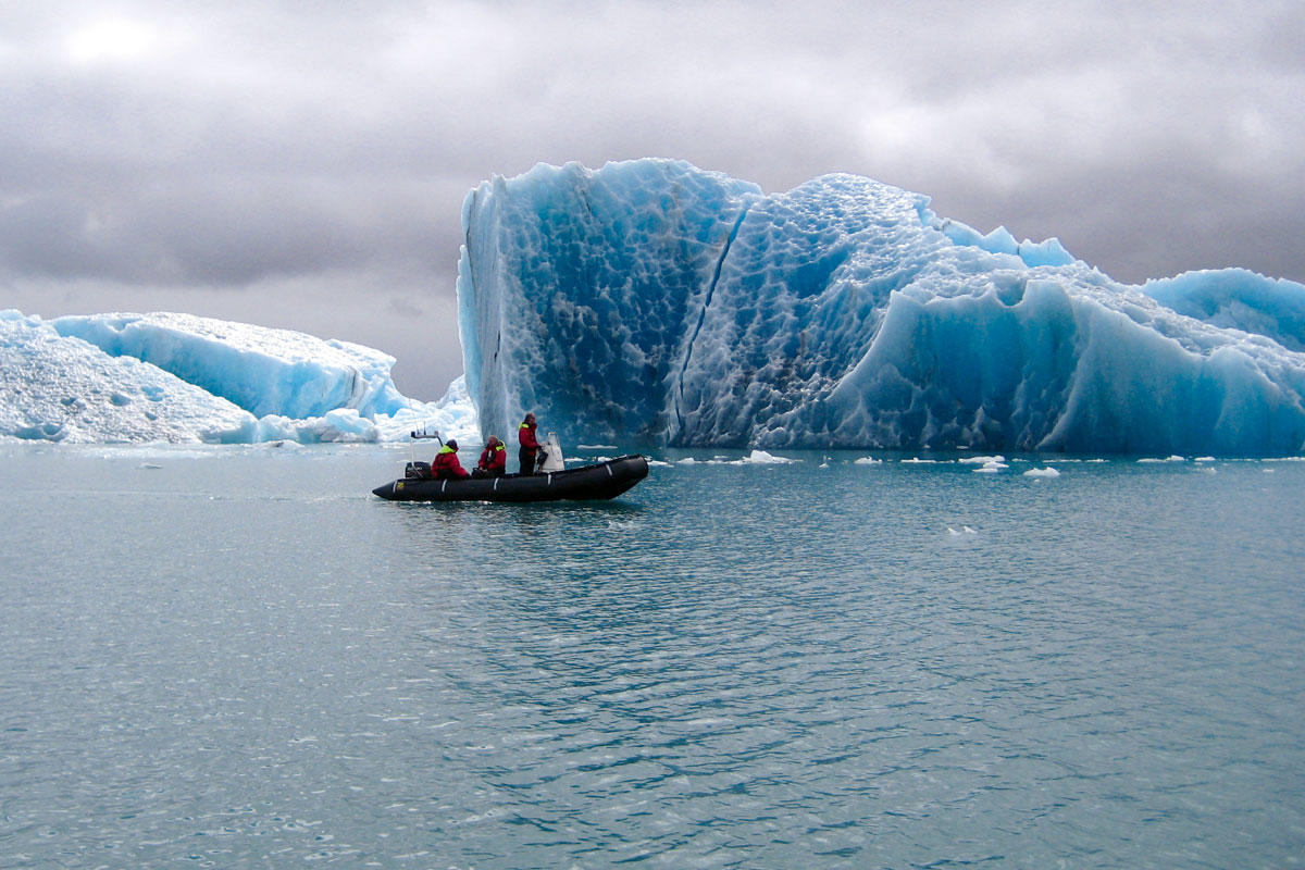 Jökulsárlón Zodiac Boat Tour