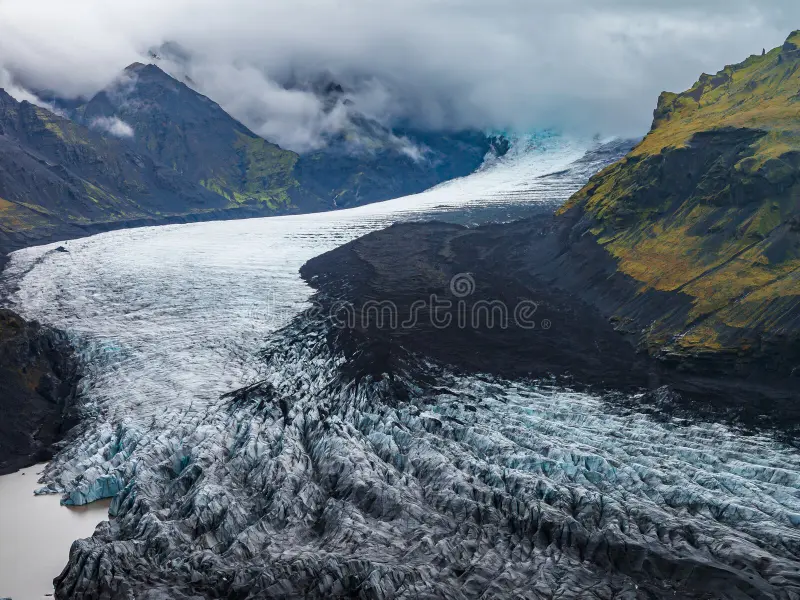 Breiðamerkurjökull Glacier Tongue