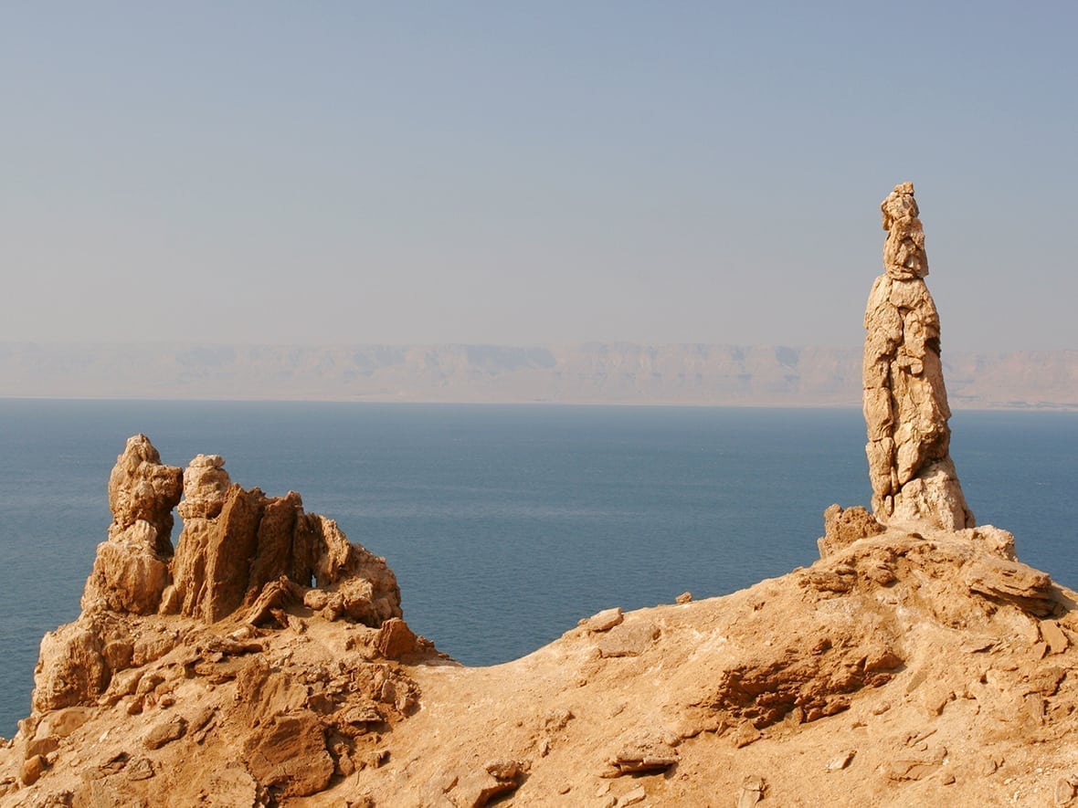 Lot's Wife Rock Formation
