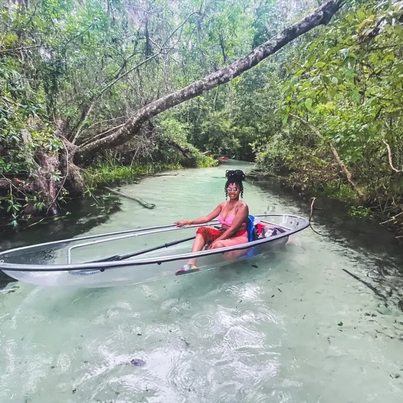 Rainbow River Clear Kayak Tour