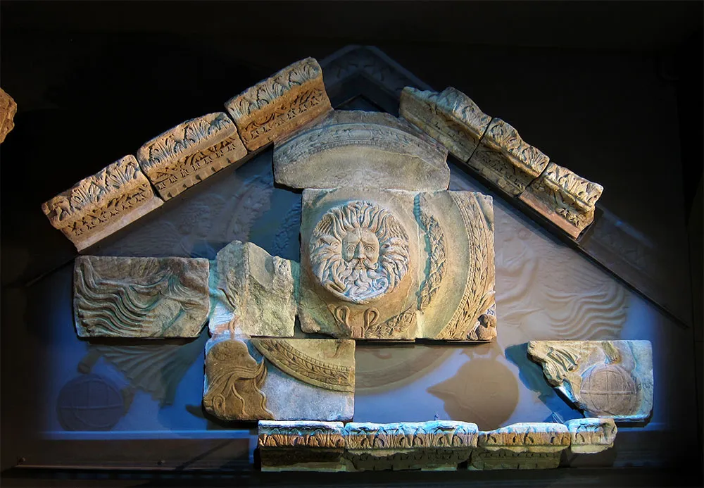 Museum Galleries & Gorgon's Head Pediment