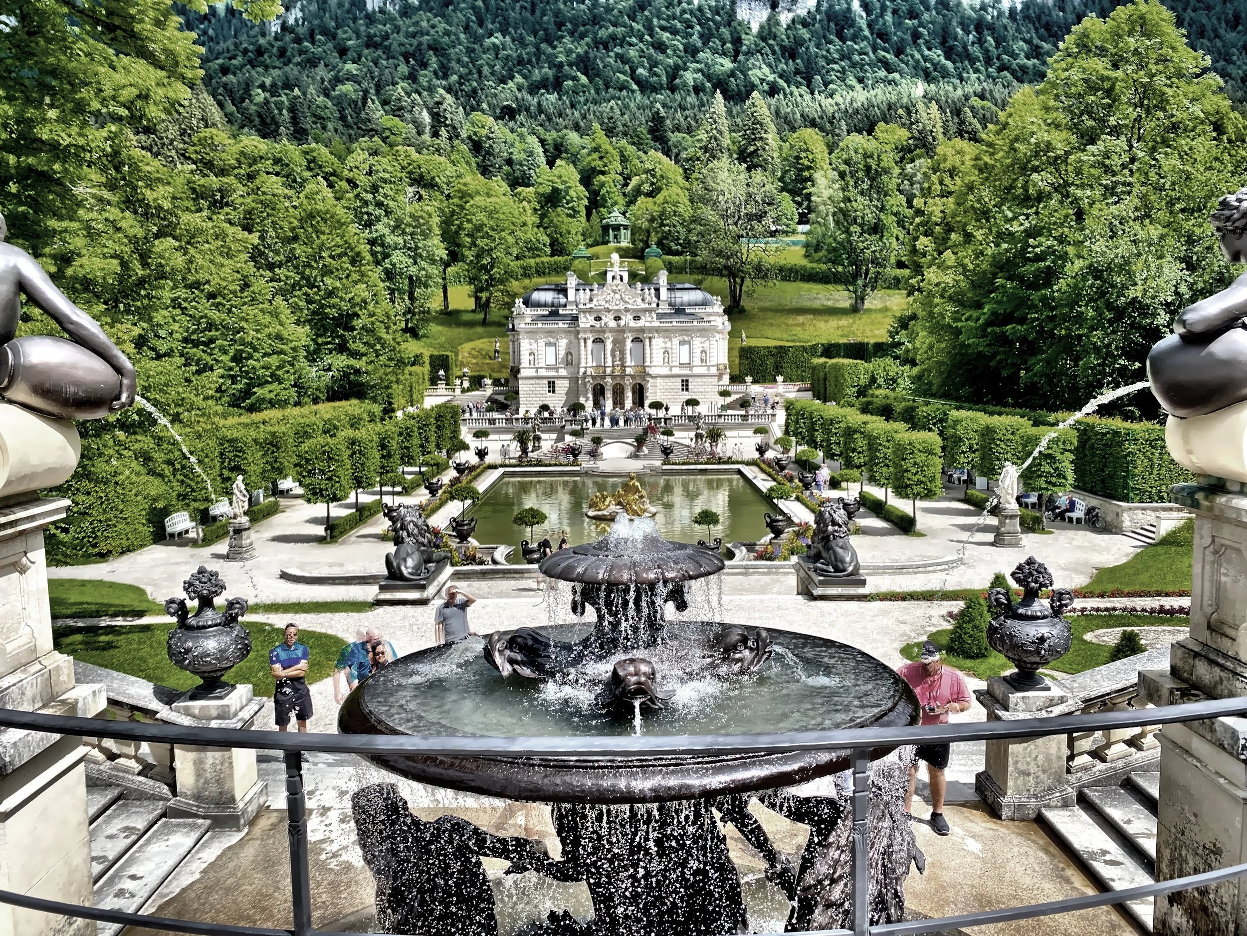 Cascade Staircase and Venus Pavilion
