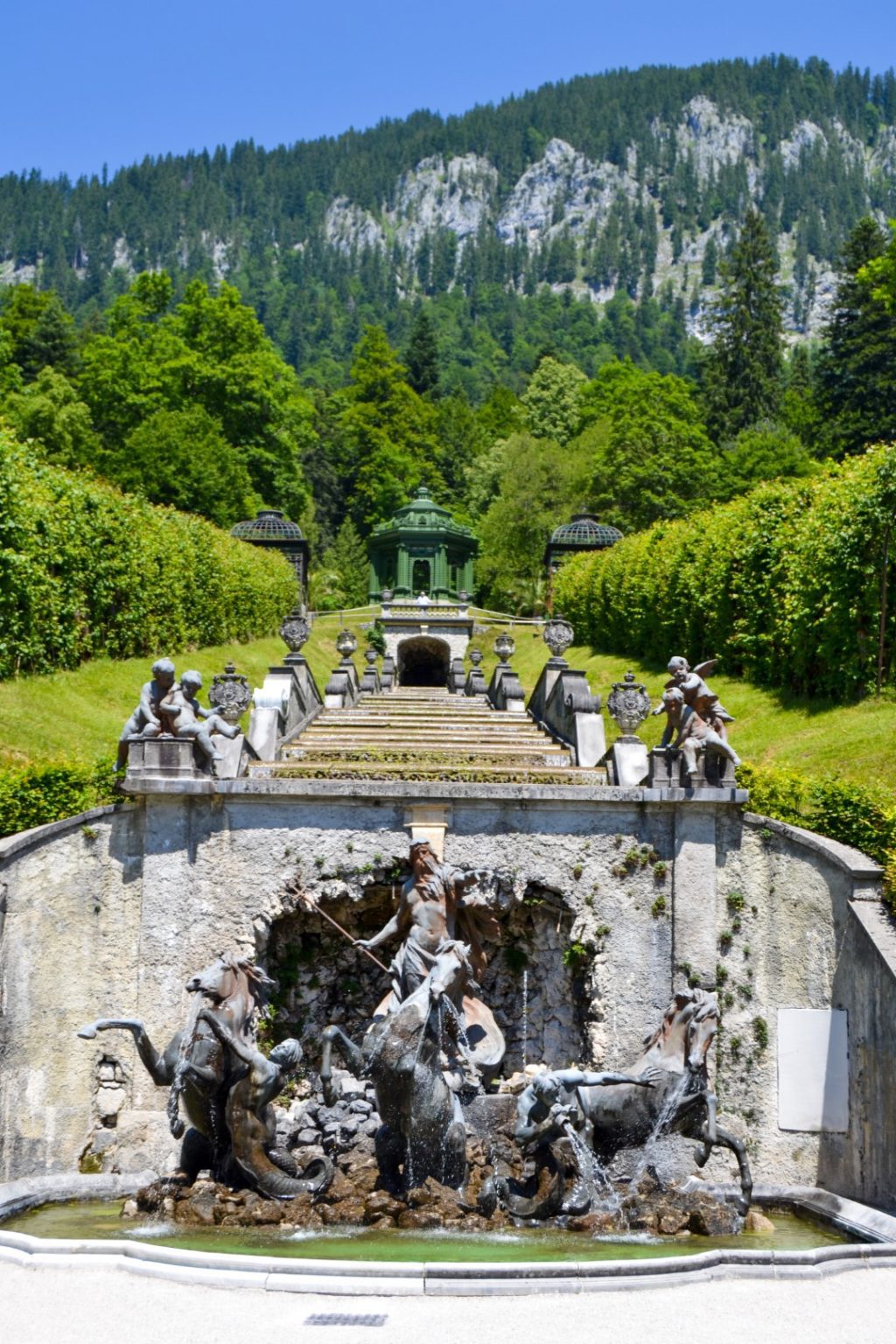 Upper Terraces and Cascade