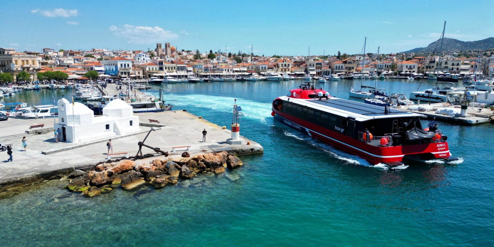 How Far Is Aegina From Athens