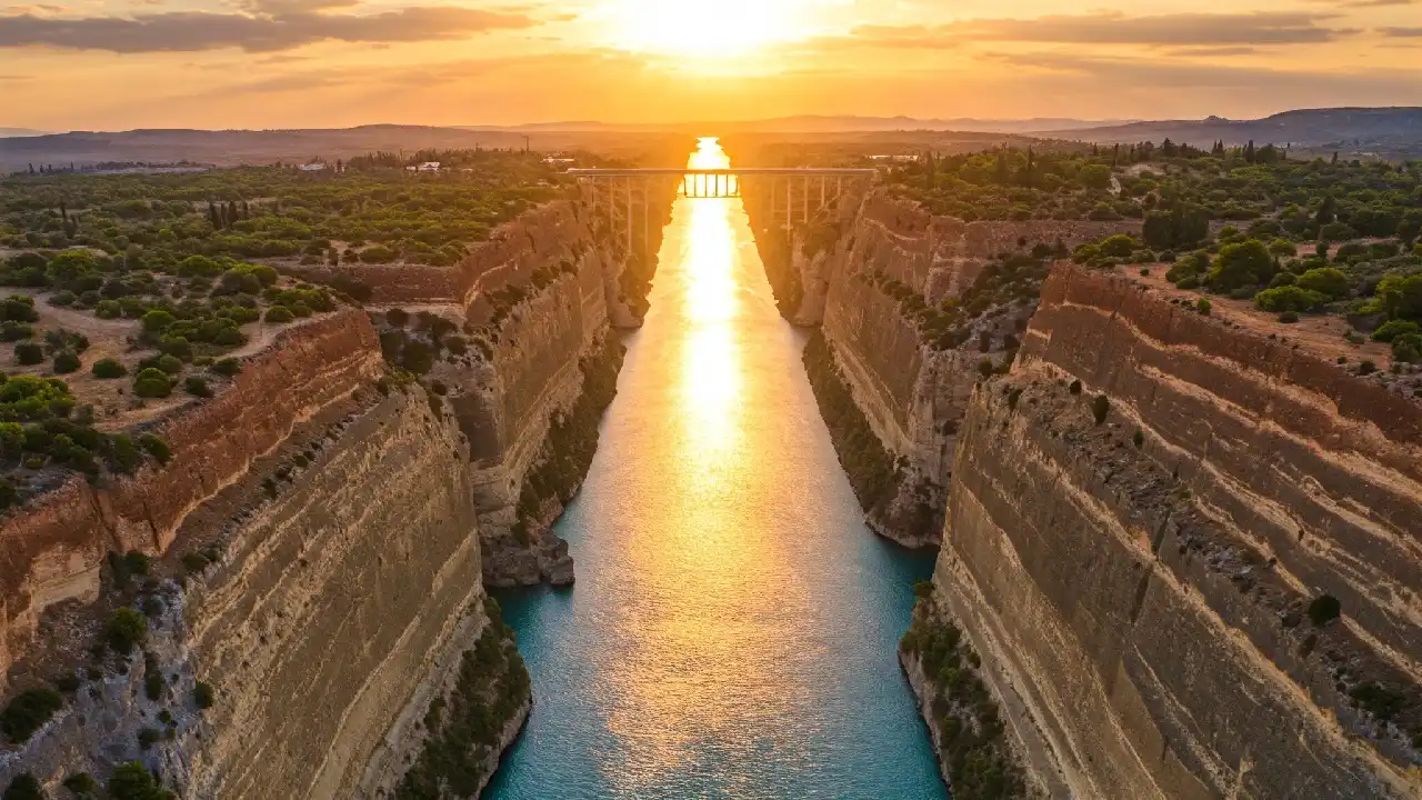 Canal Entrance from Sea