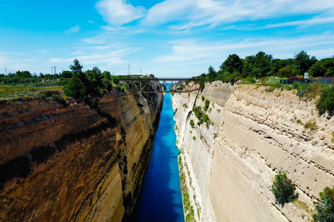 Corinth Canal How Long