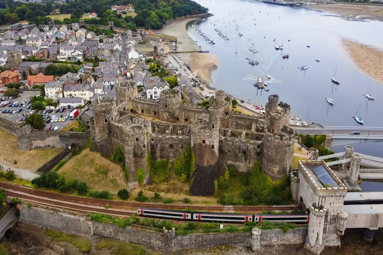Explore Conwy Castle and Its Towers